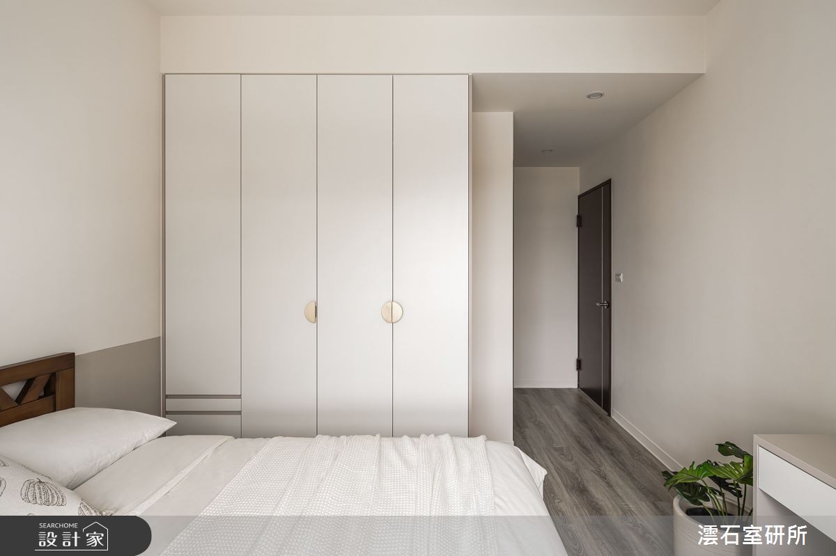 20坪新成屋(5年以下)＿混搭風臥室案例圖片＿澐石室研所＿澐石_06佳泰大方之10