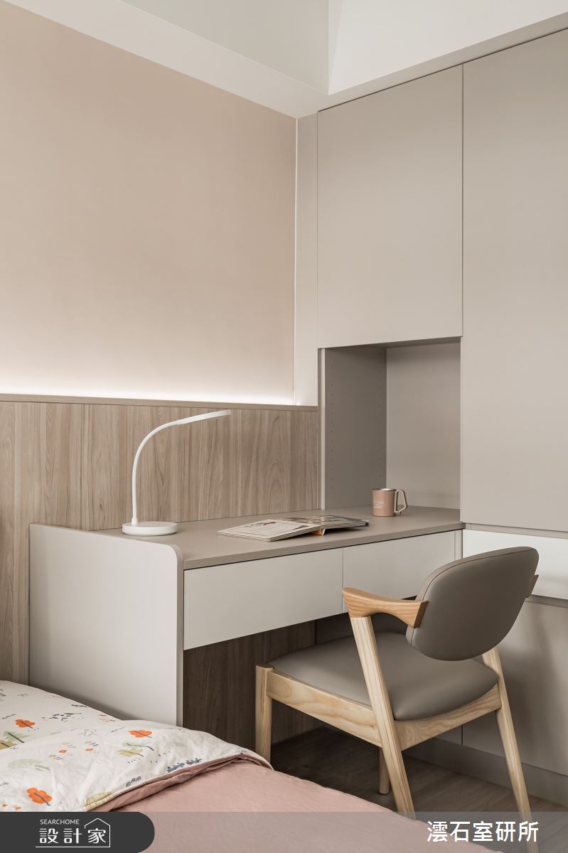 20坪新成屋(5年以下)＿北歐風臥室案例圖片＿澐石室研所＿澐石_07松竹領航之13
