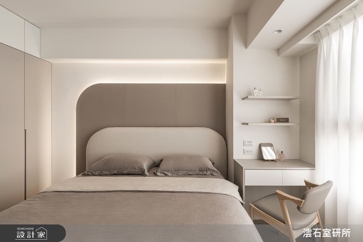 20坪新成屋(5年以下)＿北歐風臥室案例圖片＿澐石室研所＿澐石_07松竹領航之10