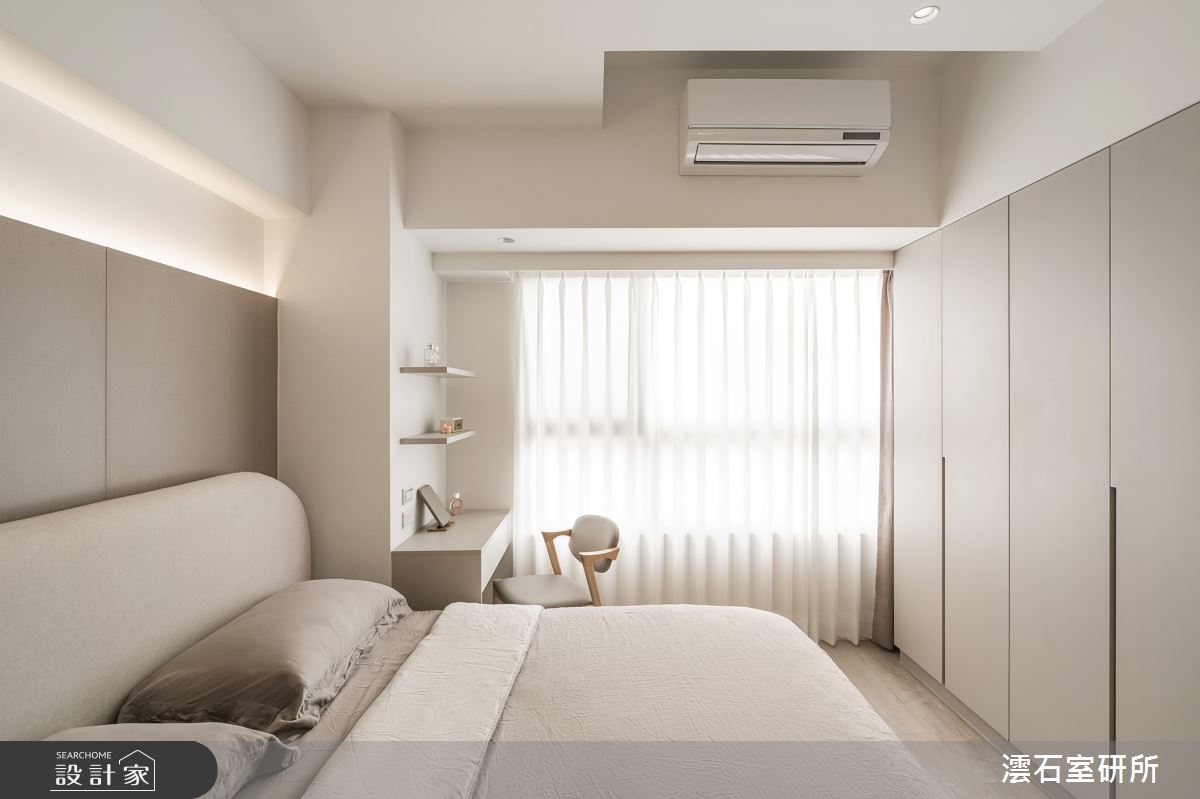 20坪新成屋(5年以下)＿北歐風臥室案例圖片＿澐石室研所＿澐石_07松竹領航之11