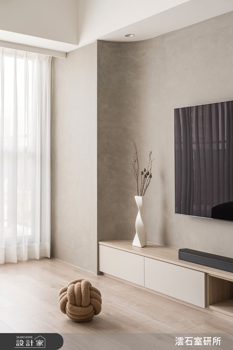20坪新成屋(5年以下)＿北歐風客廳案例圖片＿澐石室研所＿澐石_07松竹領航之5