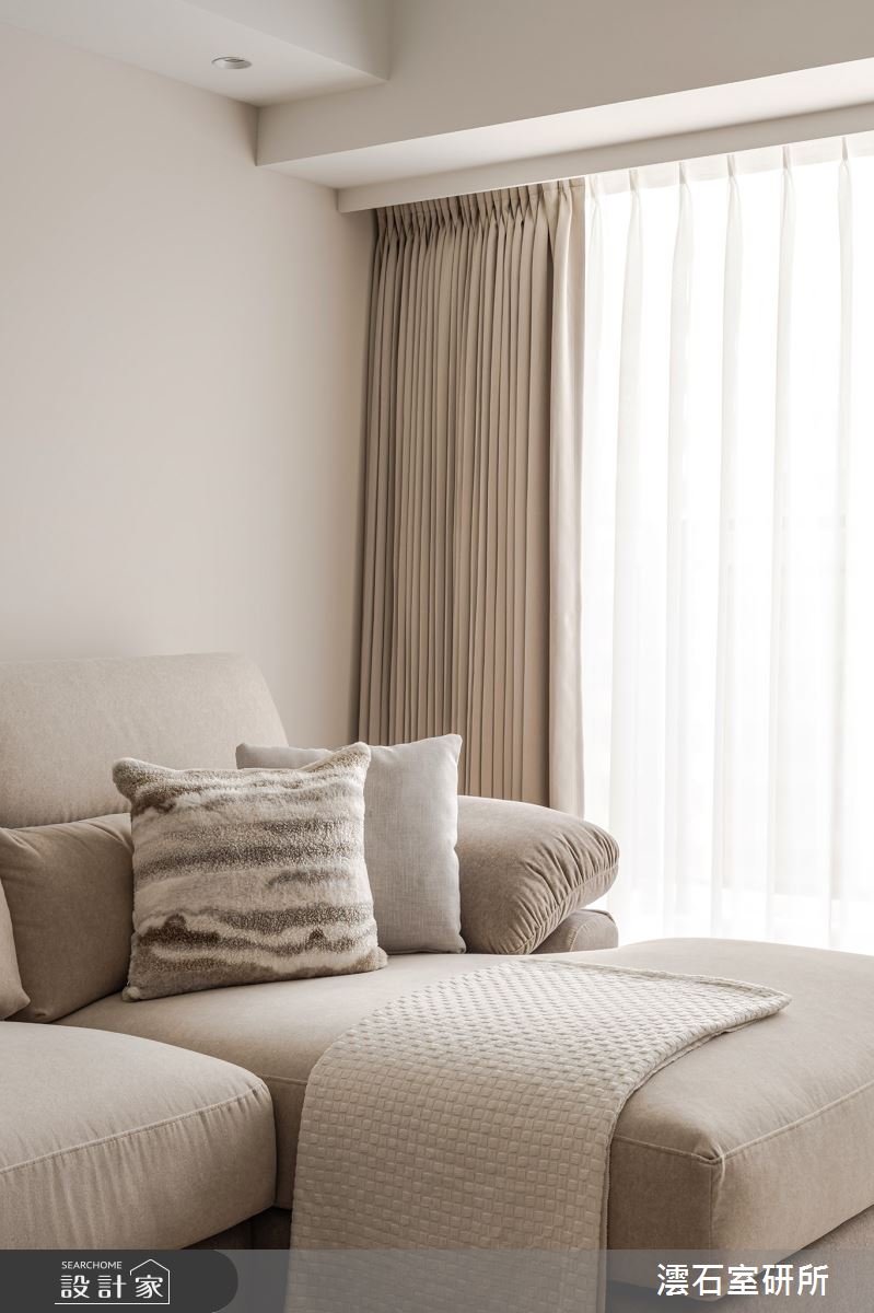 20坪新成屋(5年以下)＿北歐風客廳案例圖片＿澐石室研所＿澐石_07松竹領航之4