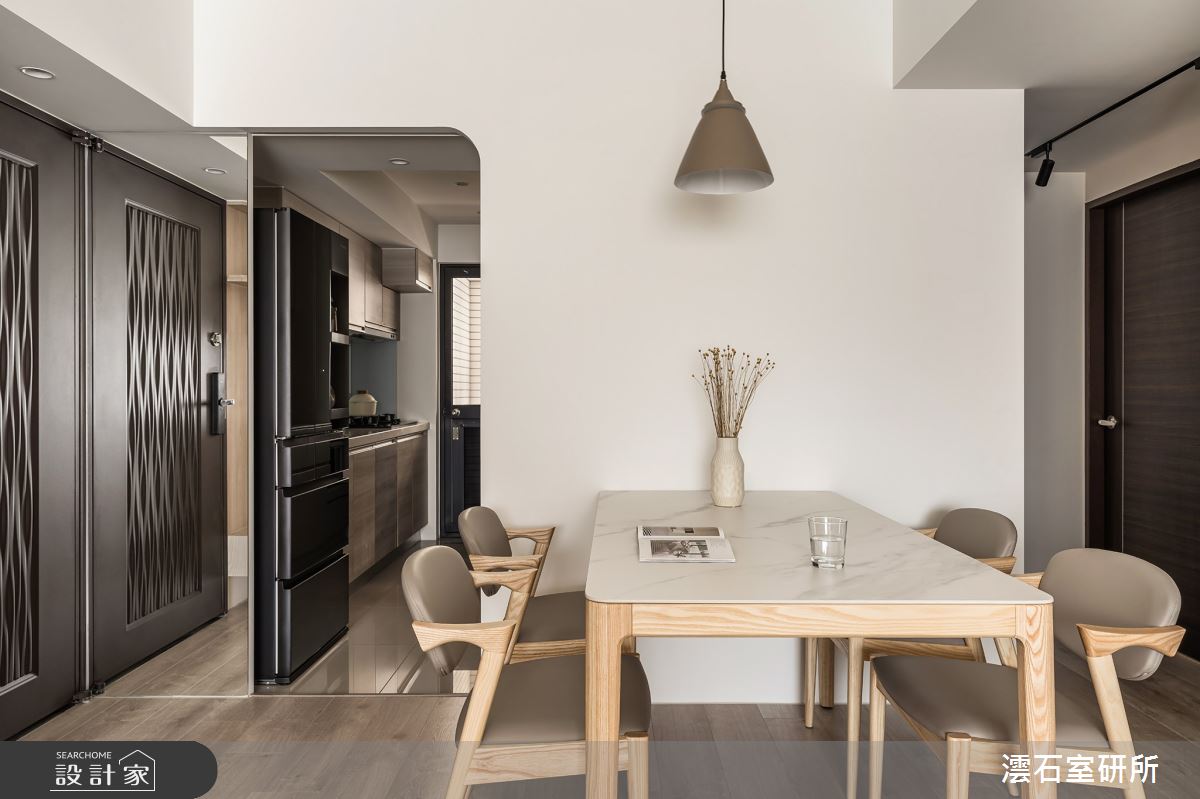 20坪新成屋(5年以下)＿北歐風玄關餐廳案例圖片＿澐石室研所＿澐石_07松竹領航之8