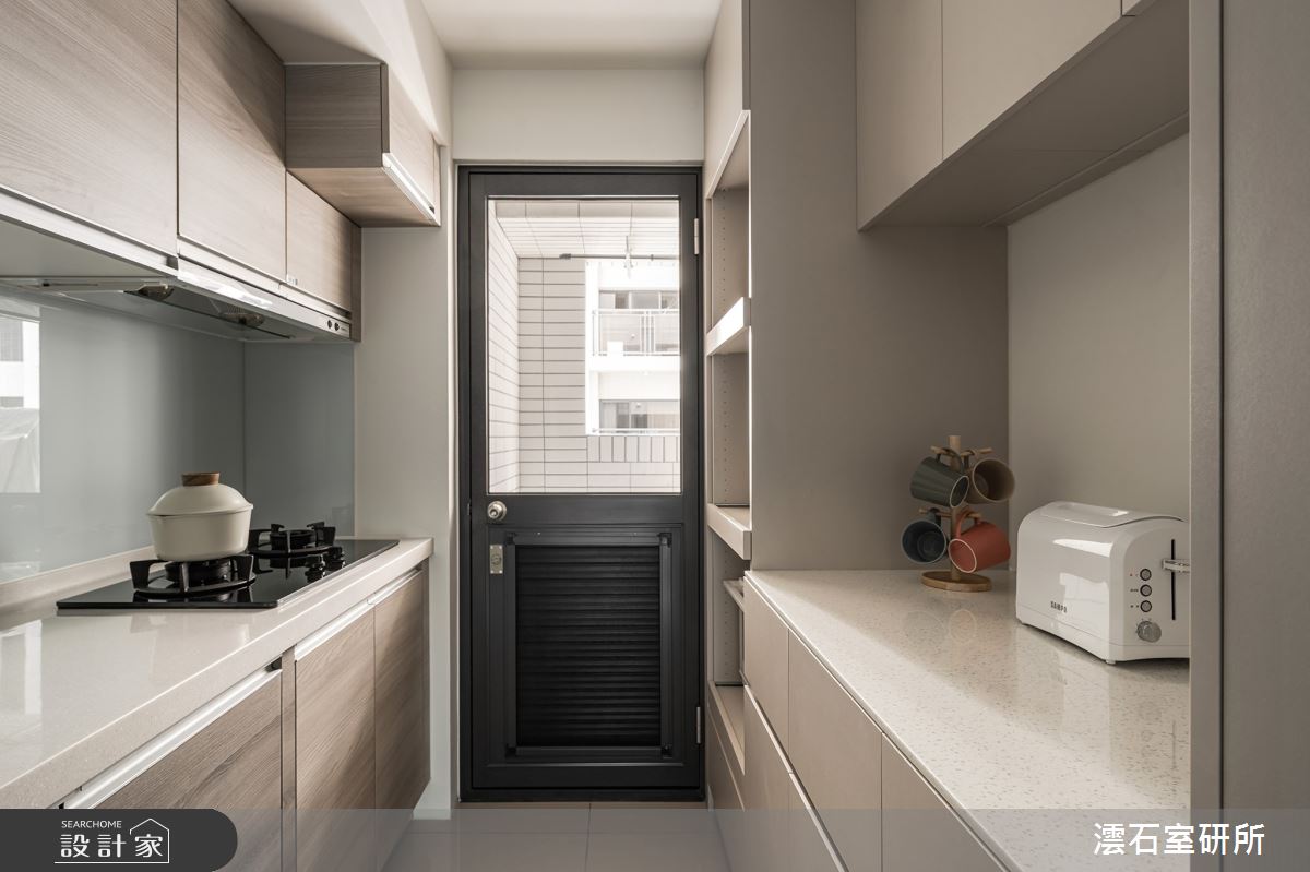 20坪新成屋(5年以下)＿北歐風廚房案例圖片＿澐石室研所＿澐石_07松竹領航之9