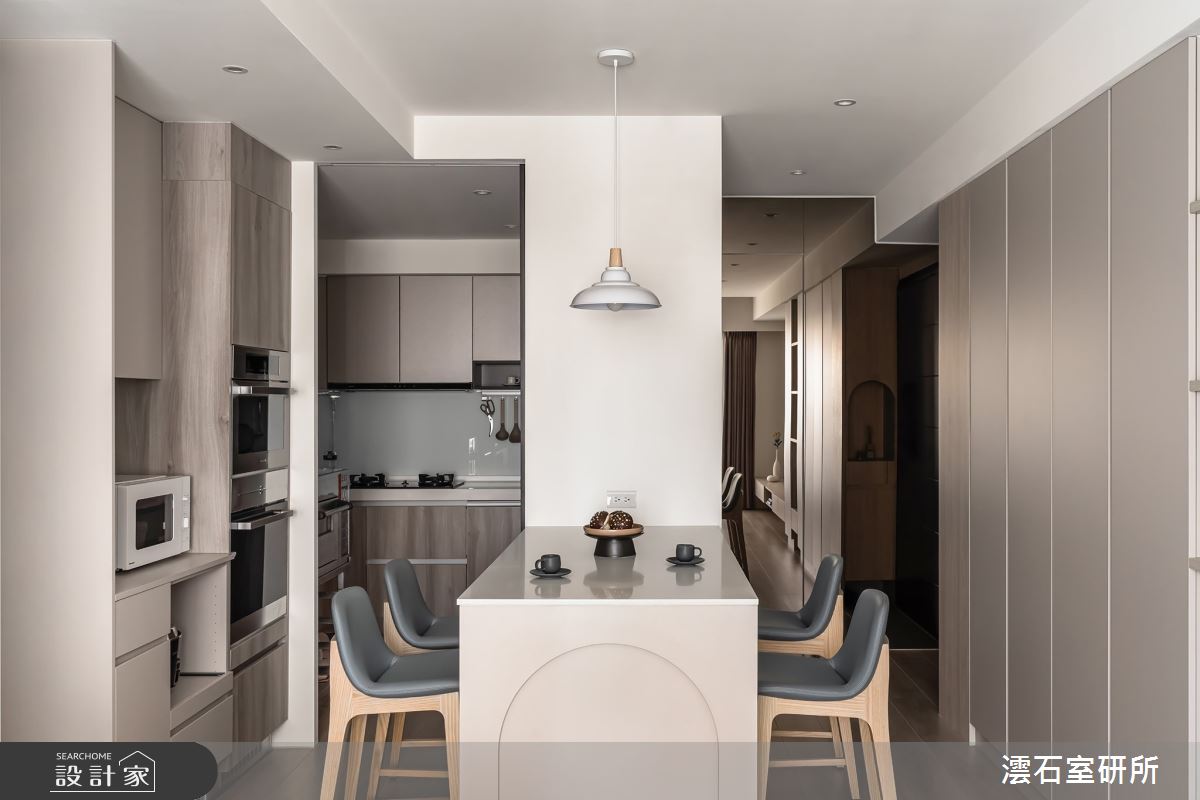20坪新成屋(5年以下)＿北歐風玄關餐廳廚房案例圖片＿澐石室研所＿澐石_08佳茂6962之2