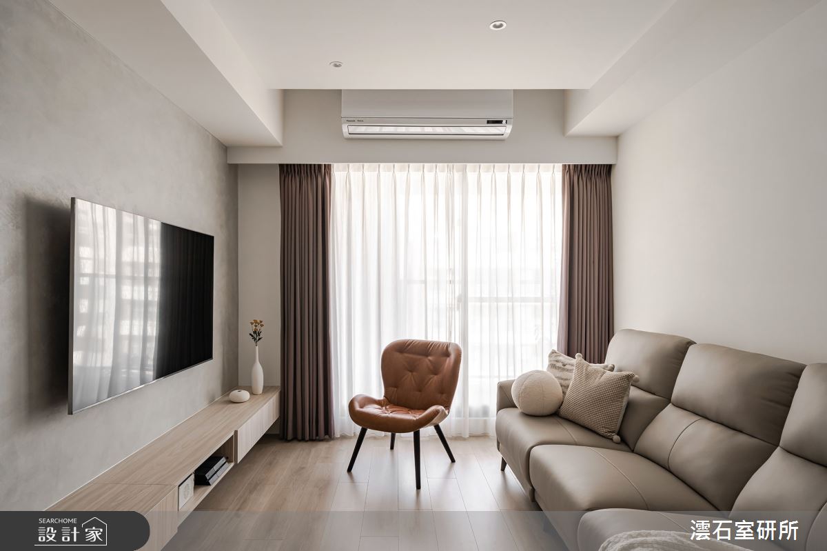 20坪新成屋(5年以下)＿北歐風客廳案例圖片＿澐石室研所＿澐石_08佳茂6962之5