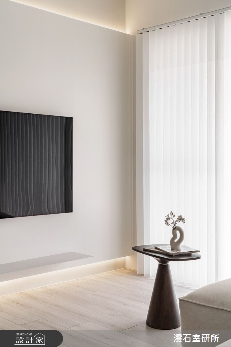 20坪新成屋(5年以下)＿簡約風客廳案例圖片＿澐石室研所＿澐石_09登陽仰峰之8
