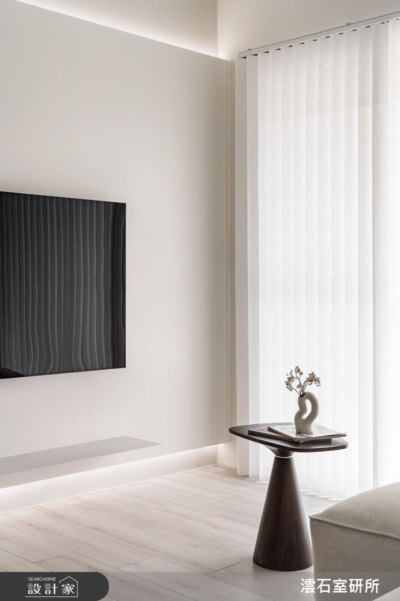 20坪新成屋(5年以下)＿簡約風客廳案例圖片＿澐石室研所＿澐石_09登陽仰峰之9