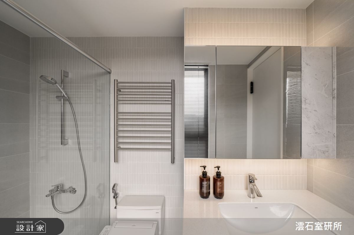 20坪新成屋(5年以下)＿簡約風浴室案例圖片＿澐石室研所＿澐石_09登陽仰峰之14