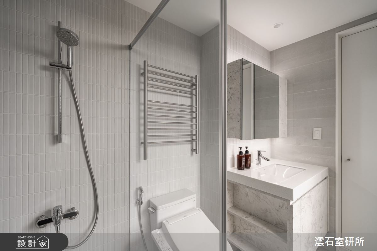 20坪新成屋(5年以下)＿簡約風浴室案例圖片＿澐石室研所＿澐石_09登陽仰峰之15
