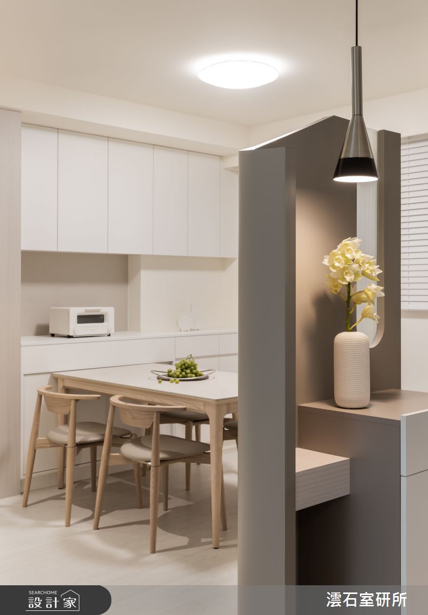 22坪新成屋(5年以下)＿簡約風玄關餐廳案例圖片＿澐石室研所＿澐石_10嘉磐信義之3