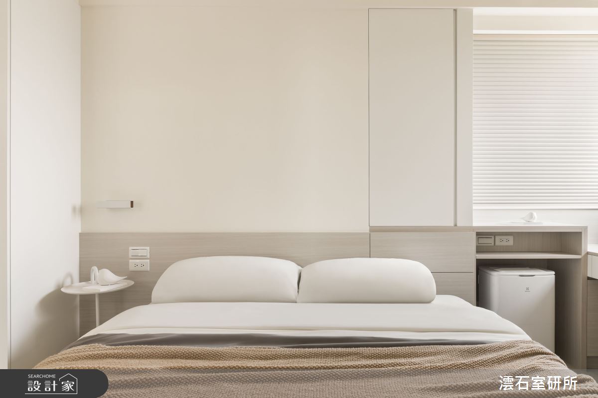 22坪新成屋(5年以下)＿簡約風臥室案例圖片＿澐石室研所＿澐石_10嘉磐信義之11