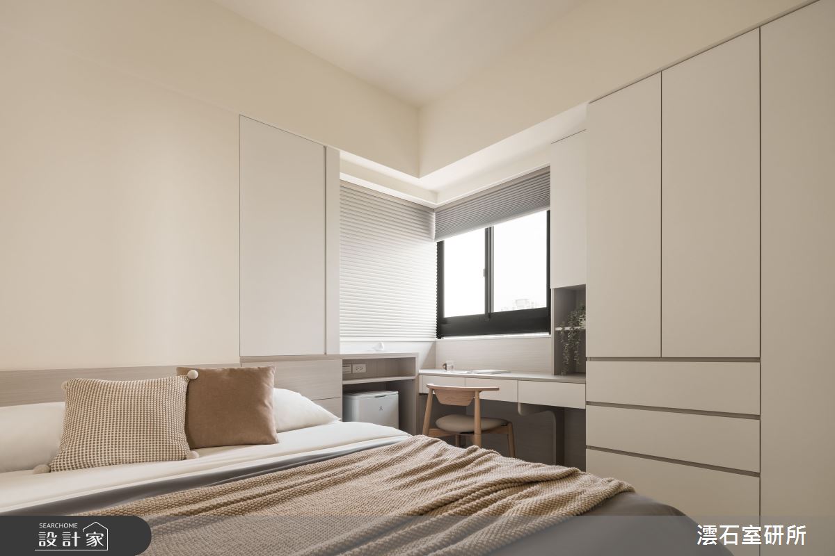 22坪新成屋(5年以下)＿簡約風臥室案例圖片＿澐石室研所＿澐石_10嘉磐信義之12