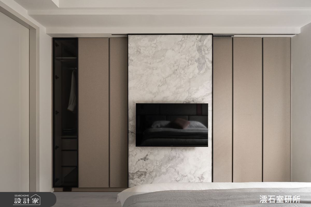 15坪新成屋(5年以下)＿現代風臥室案例圖片＿澐石室研所＿澐石_11惠宇朗庭之10