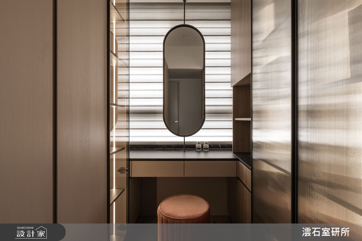 15坪新成屋(5年以下)＿現代風更衣間案例圖片＿澐石室研所＿澐石_11惠宇朗庭之7