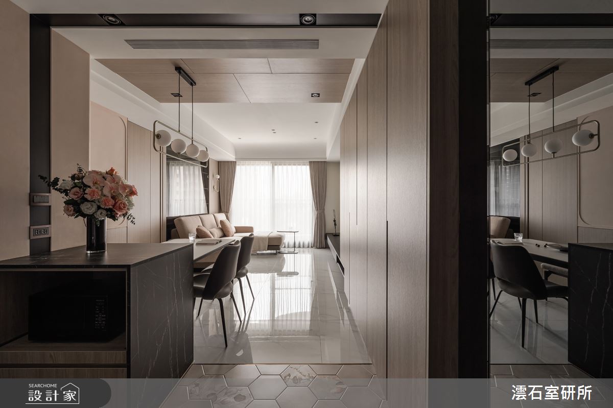 15坪新成屋(5年以下)＿現代風客廳餐廳案例圖片＿澐石室研所＿澐石_11惠宇朗庭之1