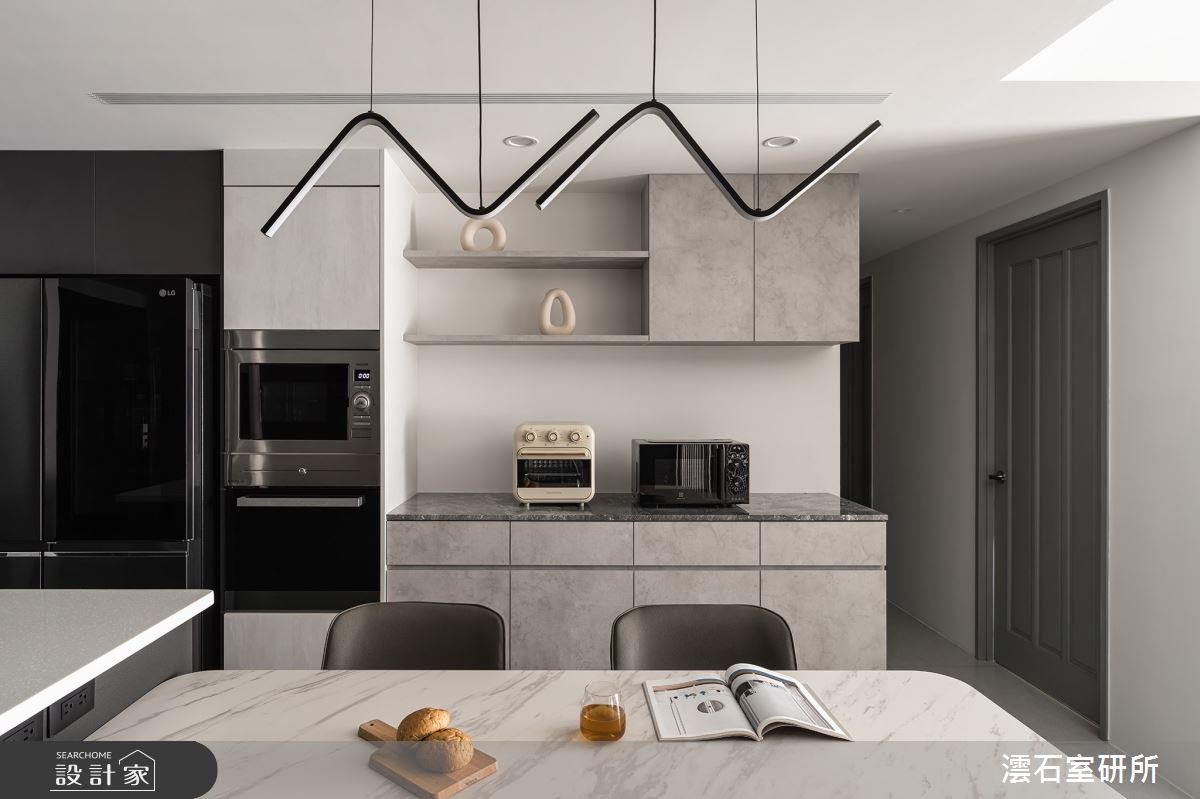 20坪新成屋(5年以下)＿現代風餐廳廚房案例圖片＿澐石室研所＿澐石_15瑞恩悦琚之2