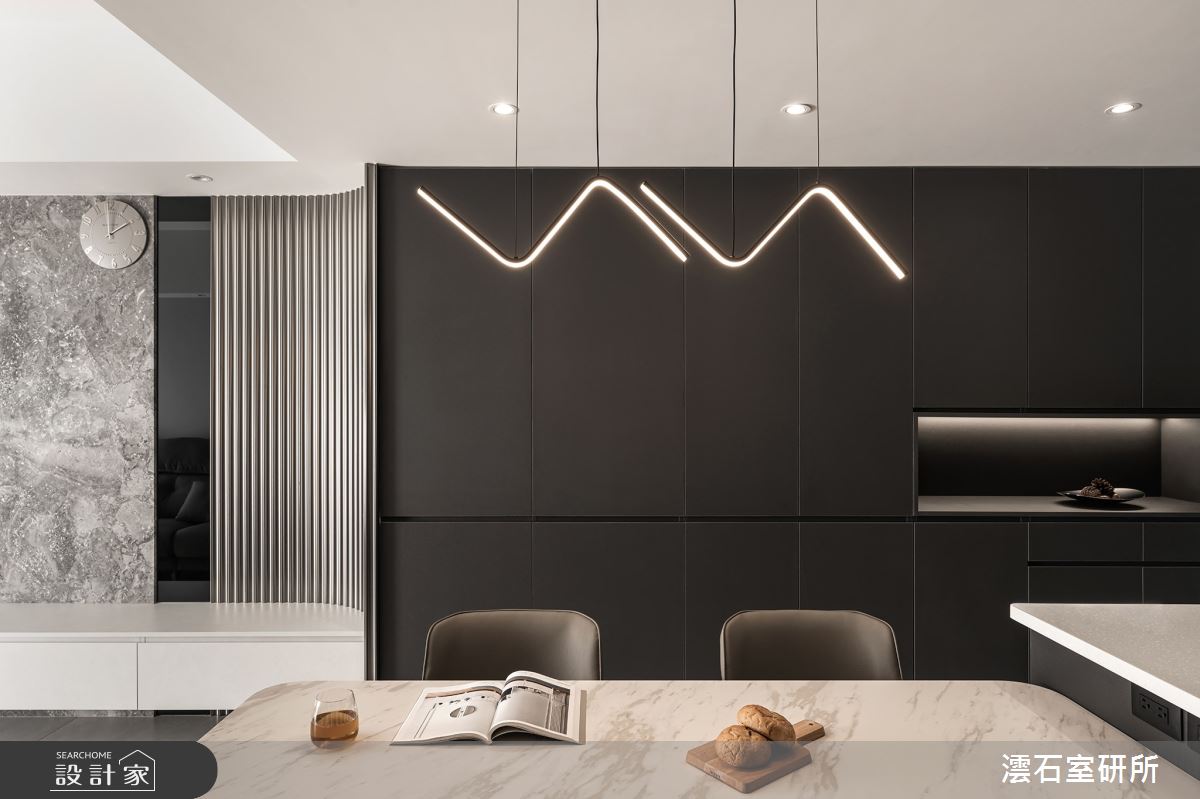 20坪新成屋(5年以下)＿現代風餐廳中島案例圖片＿澐石室研所＿澐石_15瑞恩悦琚之5