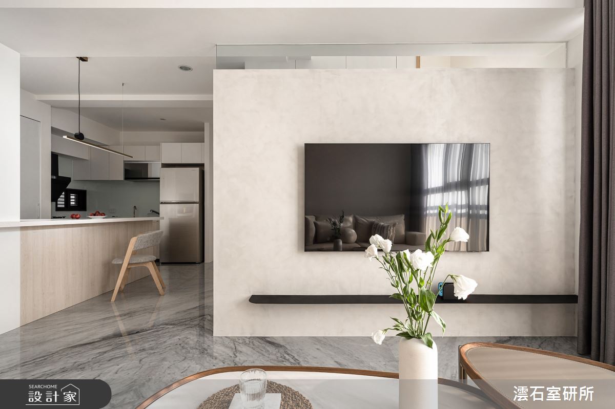 35坪中古屋(5~15年)＿現代風客廳餐廳廚房中島案例圖片＿澐石室研所＿澐石_16童畫世界之6