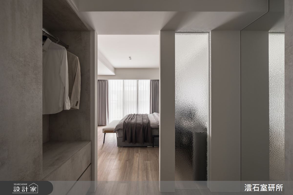 40坪新成屋(5年以下)＿現代風臥室更衣間案例圖片＿澐石室研所＿澐石_19八展08之3180