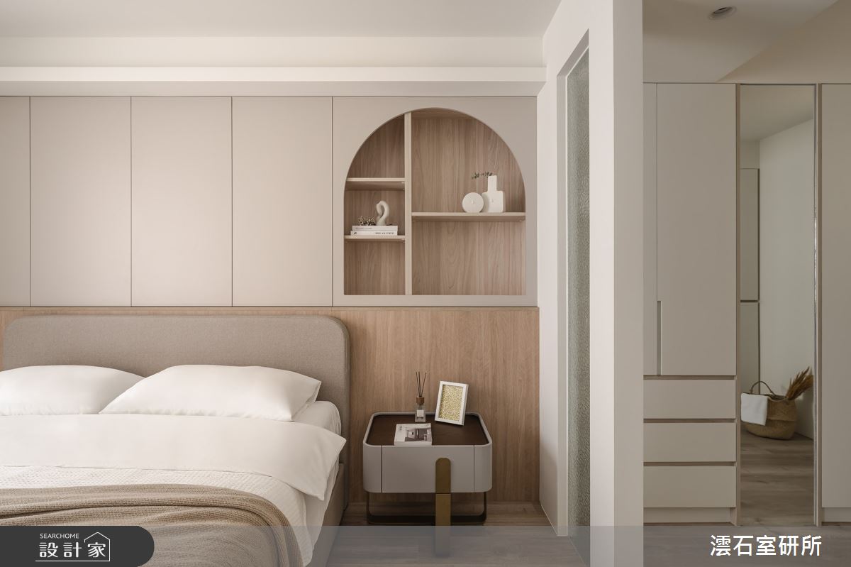 40坪新成屋(5年以下)＿北歐風臥室案例圖片＿澐石室研所＿澐石_20八展09之12