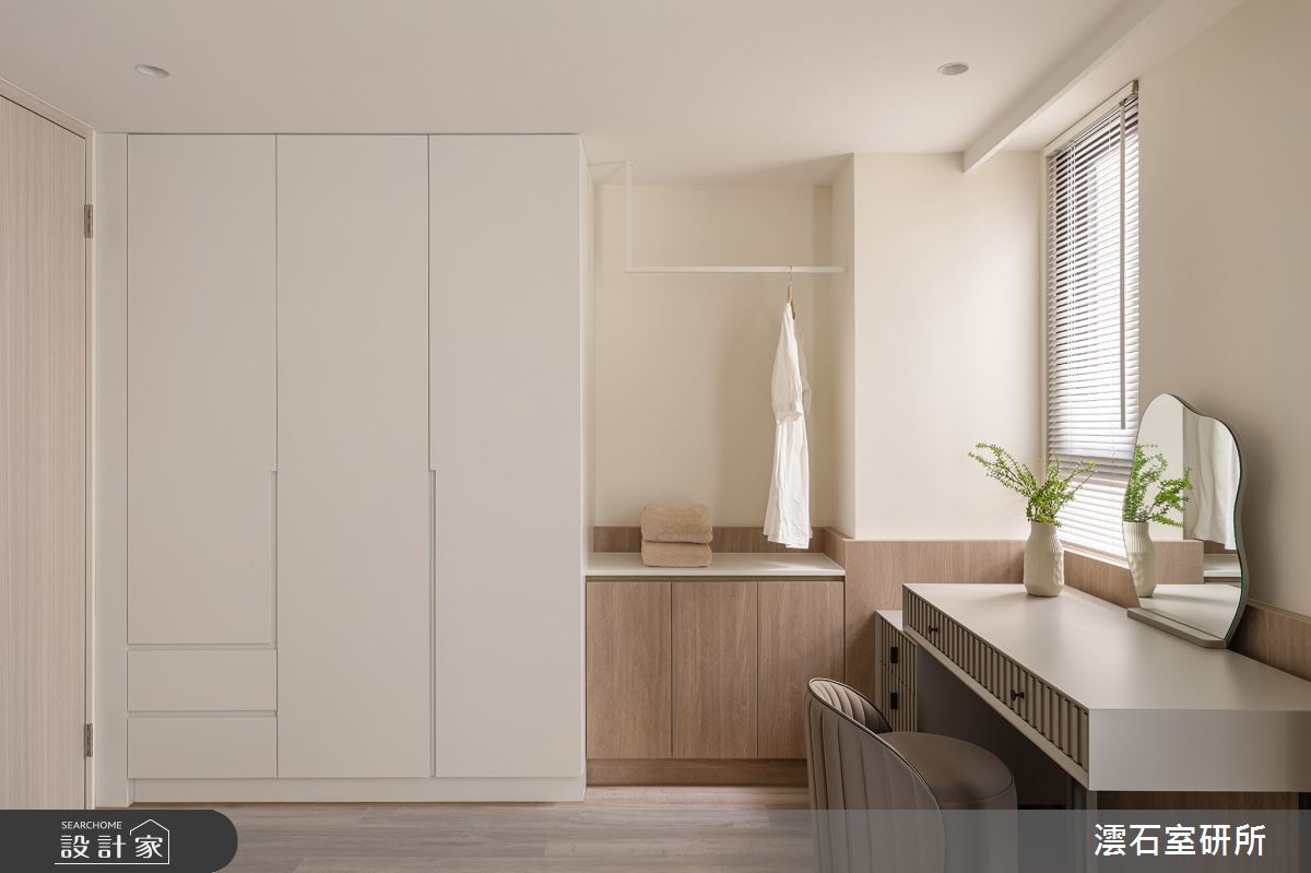 40坪新成屋(5年以下)＿北歐風更衣間案例圖片＿澐石室研所＿澐石_20八展09之11