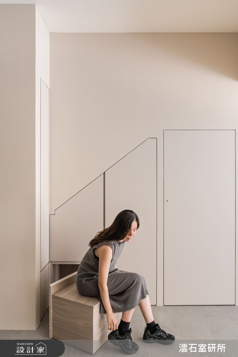40坪新成屋(5年以下)＿北歐風玄關案例圖片＿澐石室研所＿澐石_20八展09之3