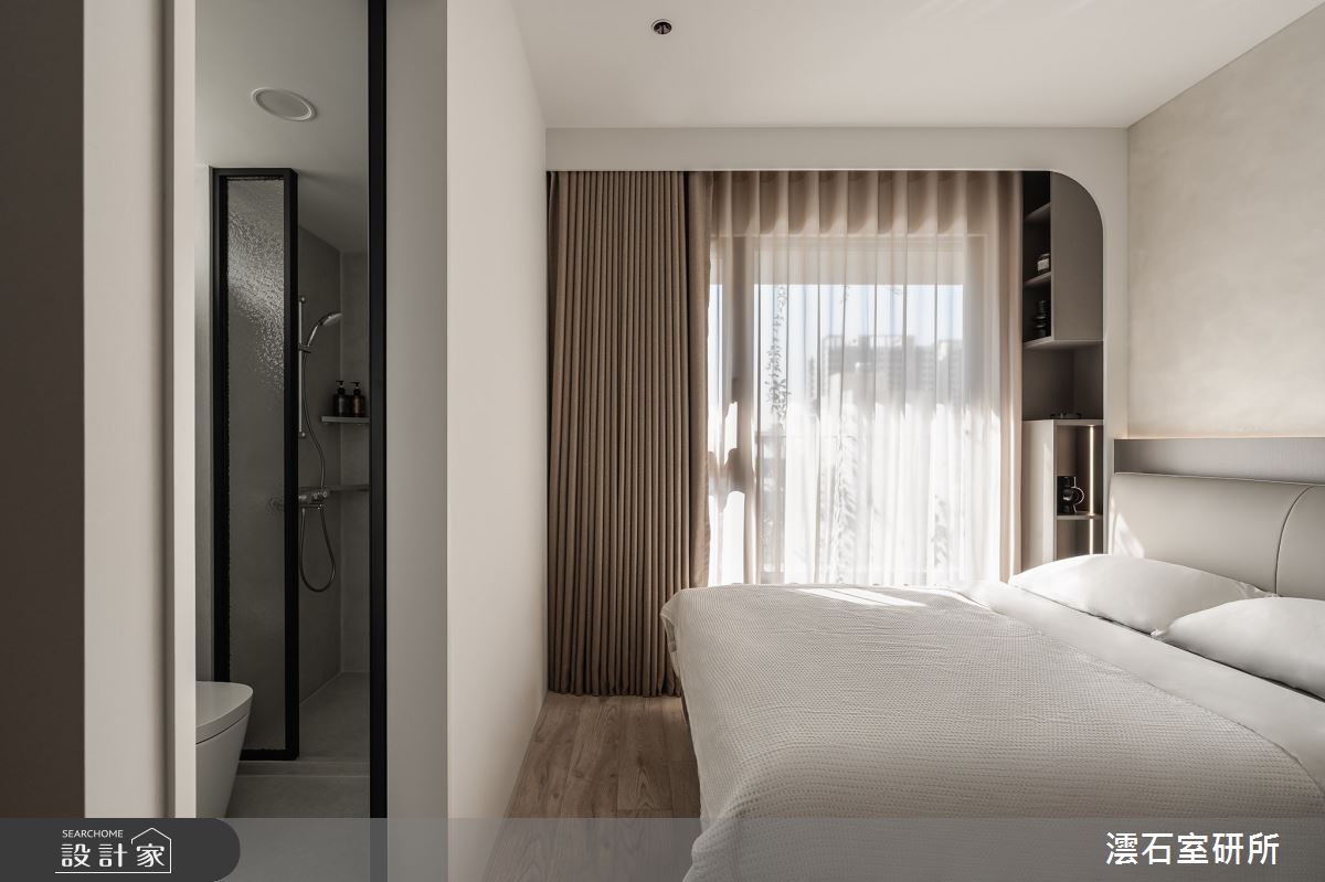23坪新成屋(5年以下)＿現代風臥室浴室案例圖片＿澐石室研所＿澐石_22鉅虹深之14
