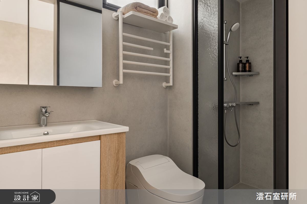 23坪新成屋(5年以下)＿現代風浴室案例圖片＿澐石室研所＿澐石_22鉅虹深之15