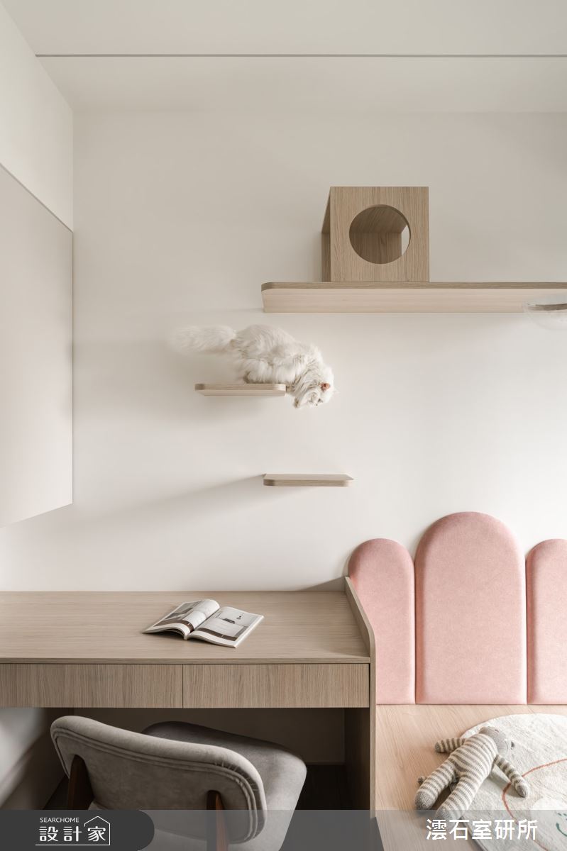 32坪新古屋(10年以下)＿現代風臥室寵物案例圖片＿澐石室研所＿澐石_26寶輝國際莊園之18