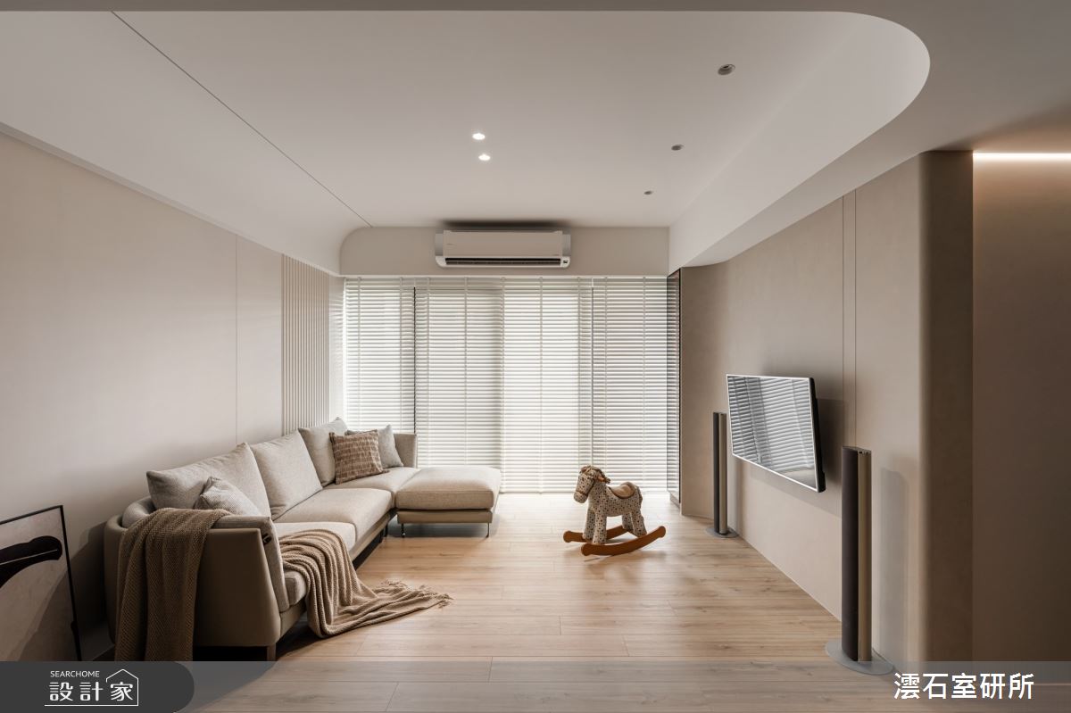 32坪新古屋(10年以下)＿現代風客廳案例圖片＿澐石室研所＿澐石_26寶輝國際莊園之2