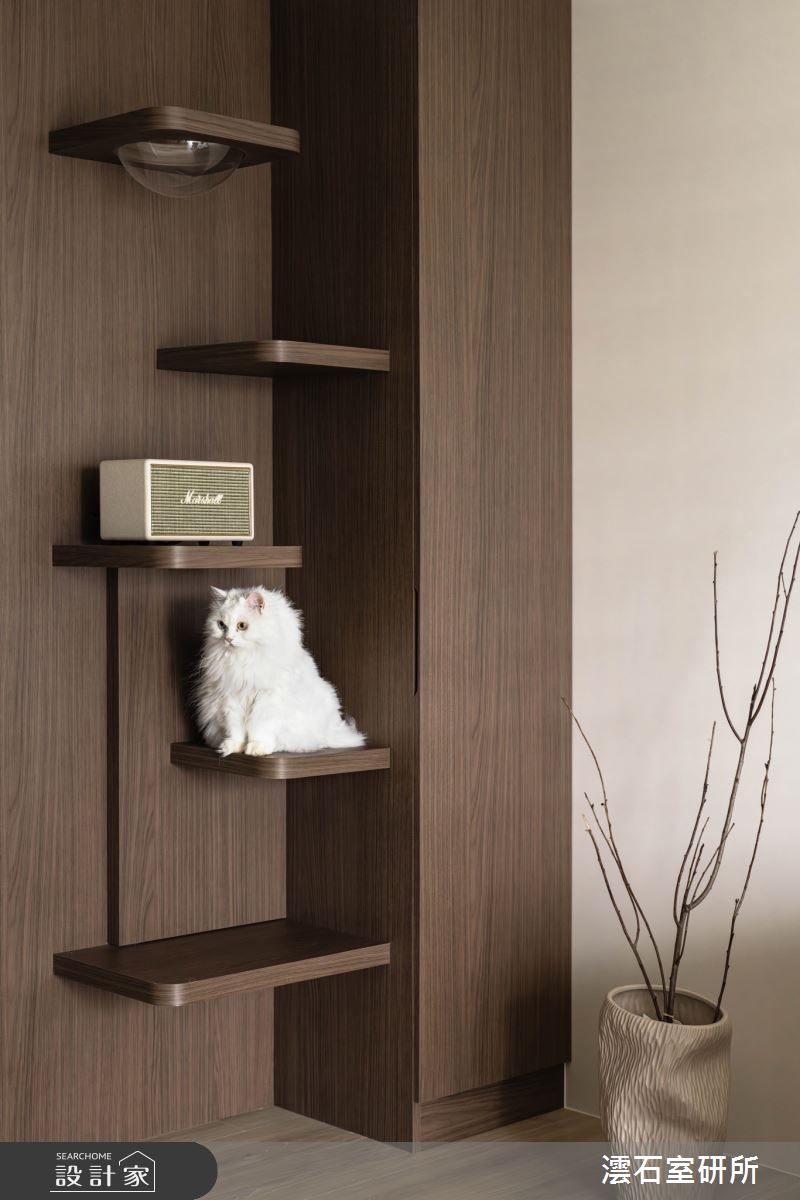 32坪新古屋(10年以下)＿現代風客廳寵物案例圖片＿澐石室研所＿澐石_26寶輝國際莊園之4