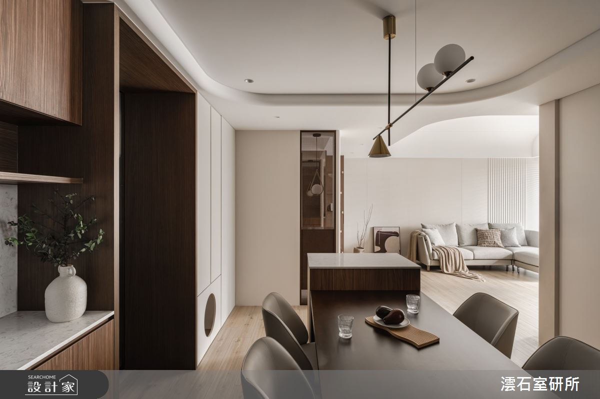 32坪新古屋(10年以下)＿現代風客廳餐廳寵物案例圖片＿澐石室研所＿澐石_26寶輝國際莊園之8
