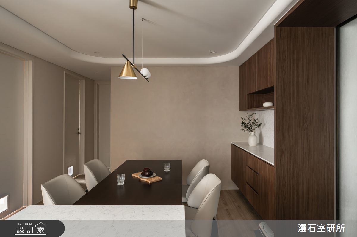 32坪新古屋(10年以下)＿現代風餐廳中島案例圖片＿澐石室研所＿澐石_26寶輝國際莊園之10