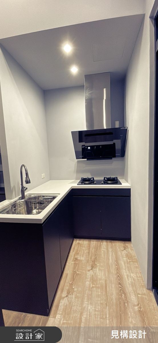 36坪老屋(41~50年)＿工業風廚房案例圖片＿見構設計 Compose Designed＿見構_01之6
