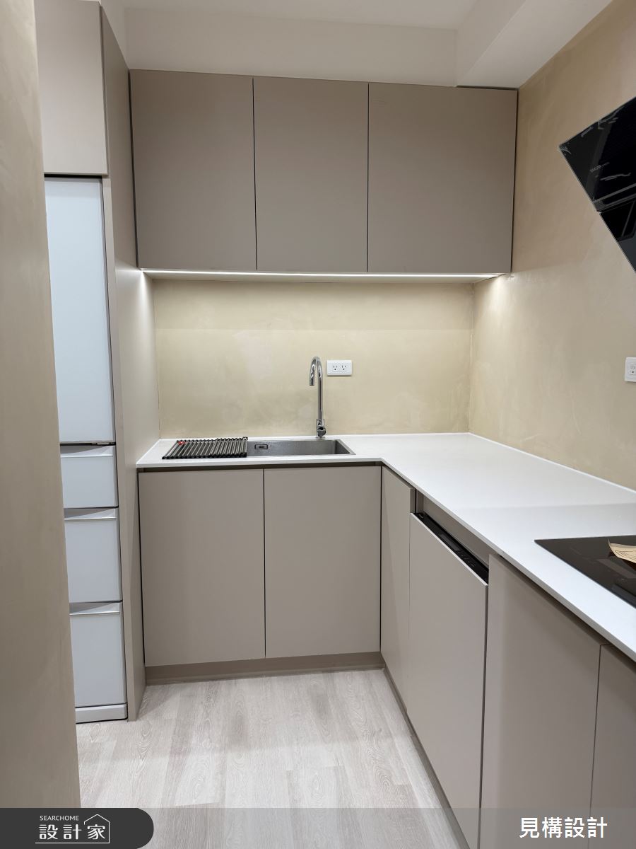 20坪中古屋(5~15年)＿侘寂風廚房案例圖片＿見構設計 Compose Designed＿見構_02之5