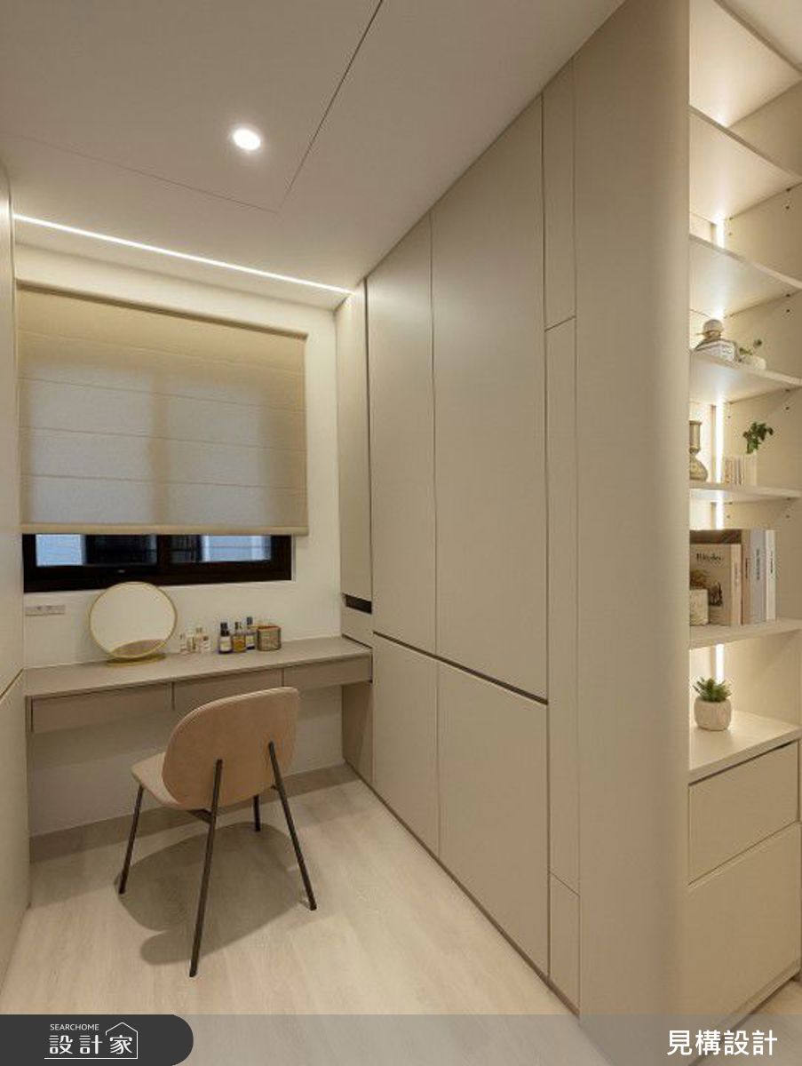 20坪中古屋(5~15年)＿侘寂風更衣間案例圖片＿見構設計 Compose Designed＿見構_02之8