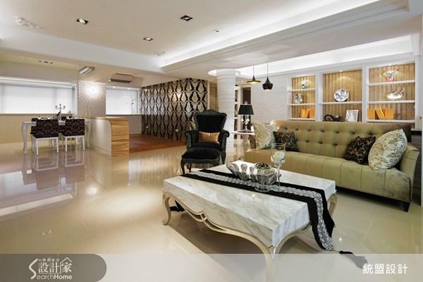 35坪老屋(16~30年)＿奢華風案例圖片＿統盟室內裝修＿統盟_05之1