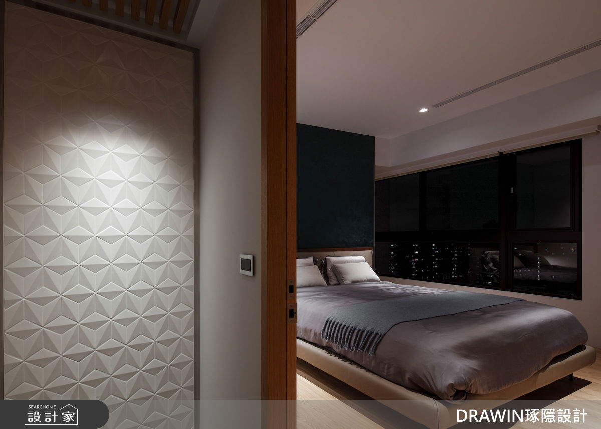 35坪新成屋(5年以下)＿現代風臥室案例圖片＿琢隱設計DRAWIN DESIGN STUDIO＿琢隱_Liao Residence之9