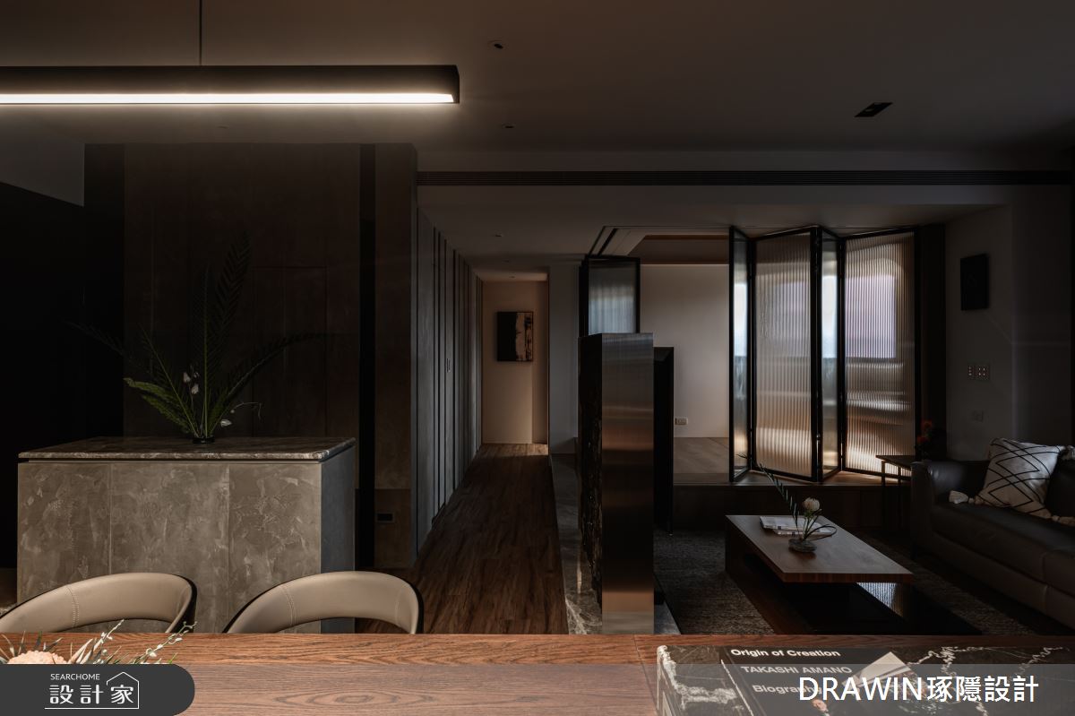 40坪新成屋(5年以下)＿現代風客廳餐廳走廊多功能室案例圖片＿琢隱設計DRAWIN DESIGN STUDIO＿琢隱_Fang Residence之13