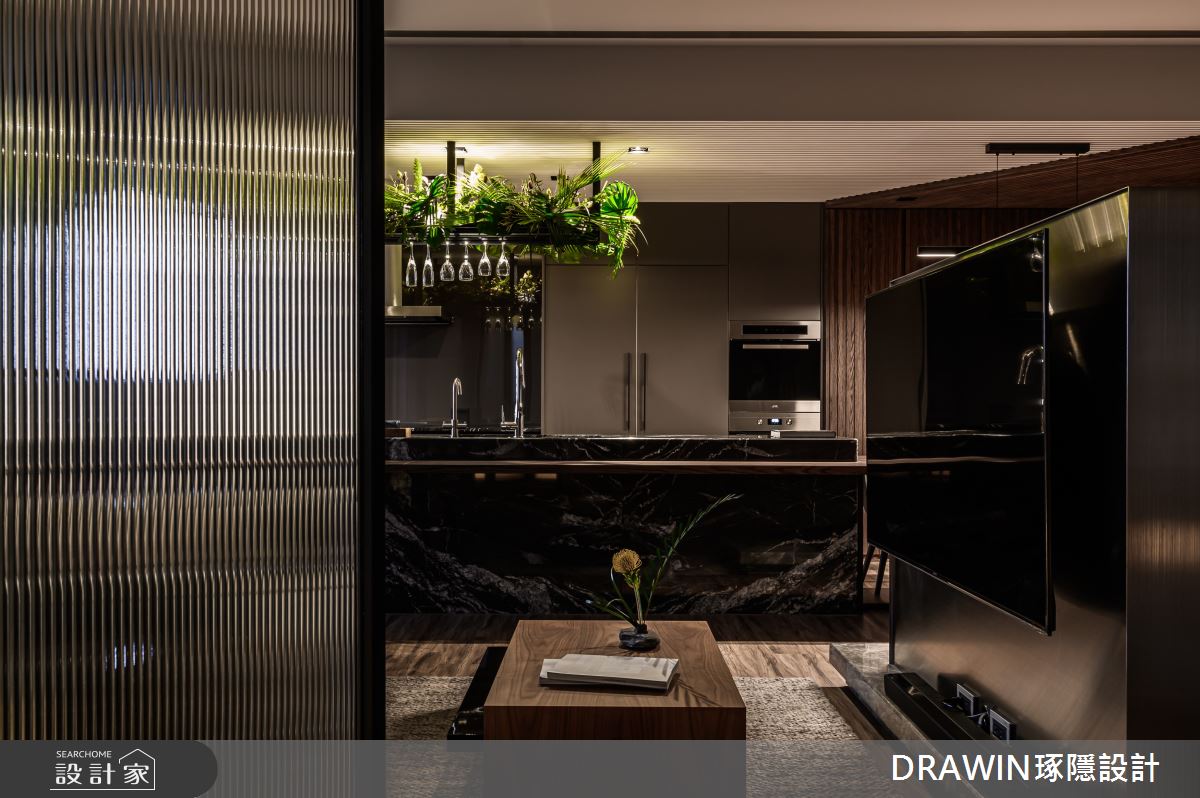 40坪新成屋(5年以下)＿現代風客廳中島案例圖片＿琢隱設計DRAWIN DESIGN STUDIO＿琢隱_Fang Residence之11