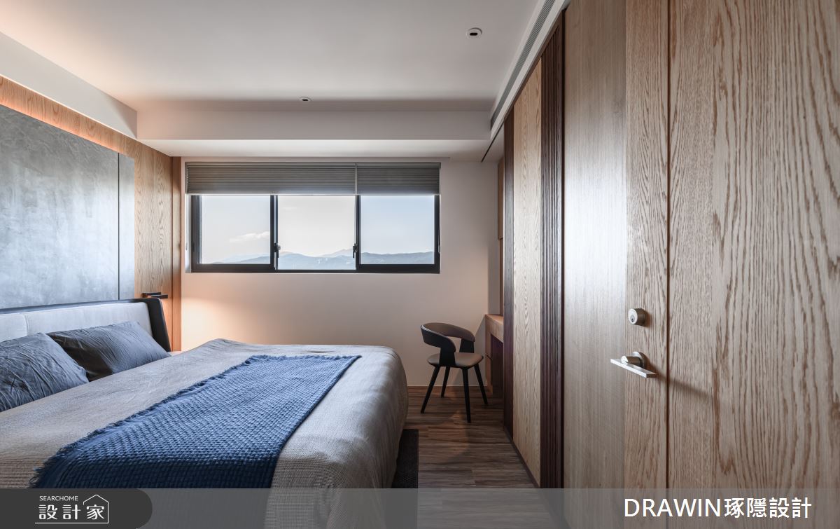 40坪新成屋(5年以下)＿現代風臥室案例圖片＿琢隱設計DRAWIN DESIGN STUDIO＿琢隱_Fang Residence之31