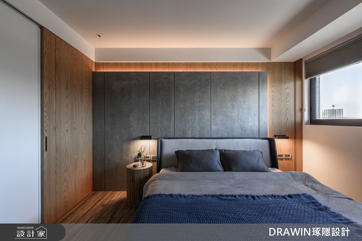 40坪新成屋(5年以下)＿現代風臥室案例圖片＿琢隱設計DRAWIN DESIGN STUDIO＿琢隱_Fang Residence之33