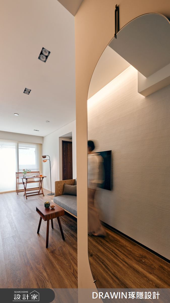 新成屋(5年以下)＿日式風玄關客廳餐廳案例圖片＿琢隱設計DRAWIN DESIGN STUDIO＿琢隱_T Residence之4
