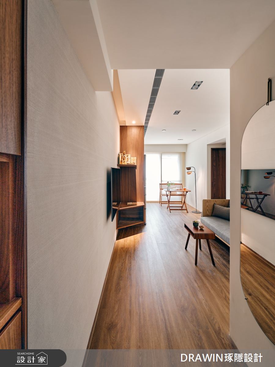 新成屋(5年以下)＿日式風玄關客廳餐廳案例圖片＿琢隱設計DRAWIN DESIGN STUDIO＿琢隱_T Residence之3