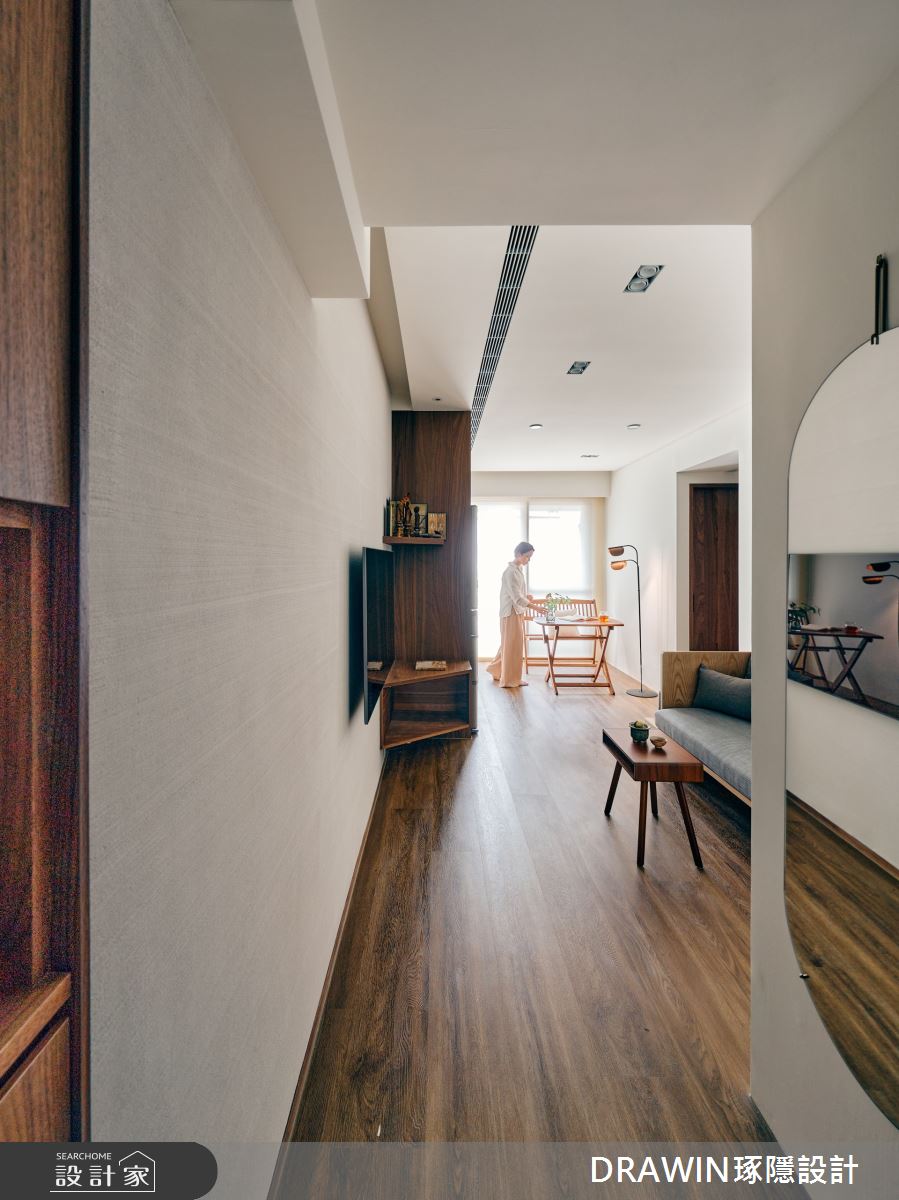 新成屋(5年以下)＿日式風玄關客廳餐廳案例圖片＿琢隱設計DRAWIN DESIGN STUDIO＿琢隱_T Residence之2