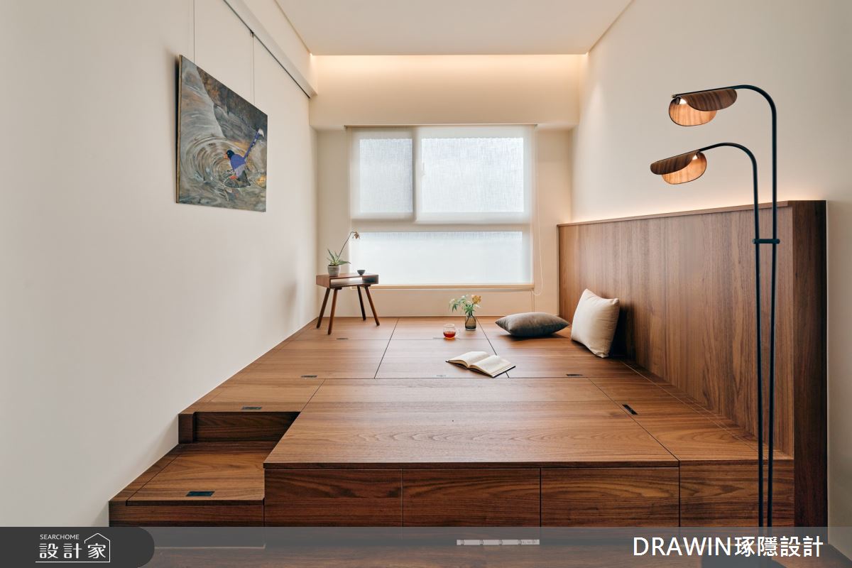 新成屋(5年以下)＿日式風臥室案例圖片＿琢隱設計DRAWIN DESIGN STUDIO＿琢隱_T Residence之14