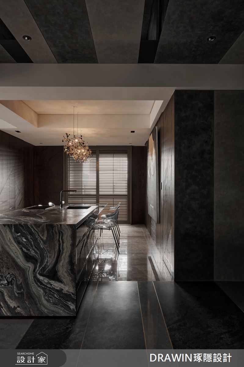 35坪新成屋(5年以下)＿現代風餐廳中島案例圖片＿琢隱設計DRAWIN DESIGN STUDIO＿琢隱_C Residence之12