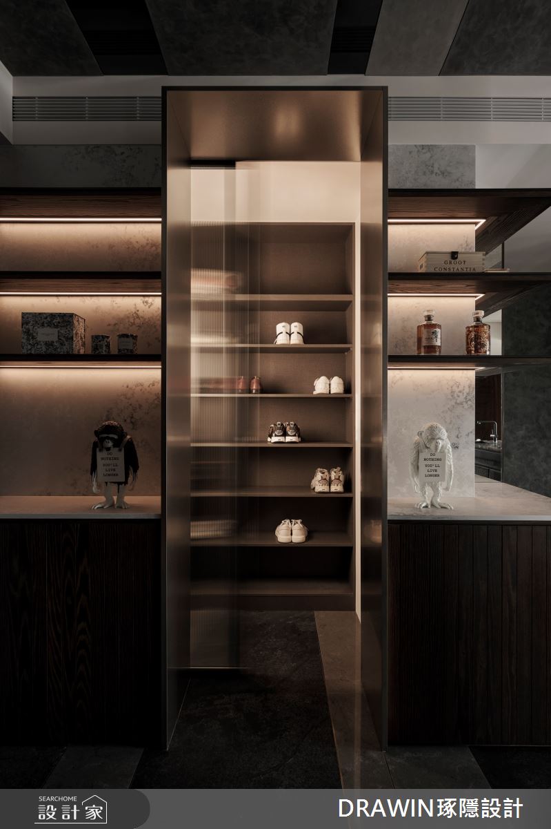 35坪新成屋(5年以下)＿現代風玄關案例圖片＿琢隱設計DRAWIN DESIGN STUDIO＿琢隱_C Residence之14