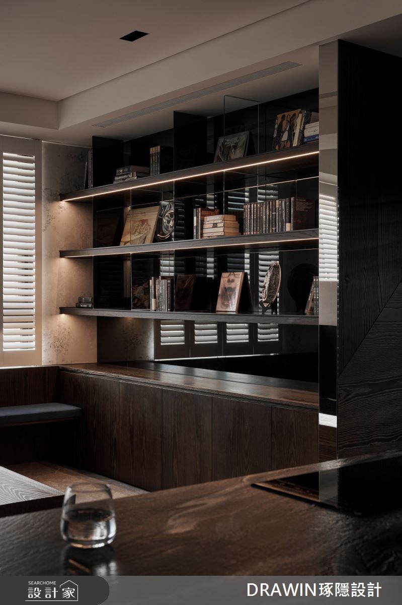 35坪新成屋(5年以下)＿現代風中島案例圖片＿琢隱設計DRAWIN DESIGN STUDIO＿琢隱_C Residence之15